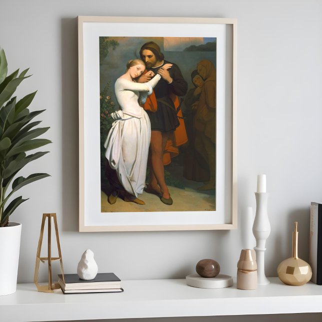 Faust & Marguerite in the Garden by A. Scheffer Poster (Skapare uppladdad)