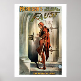 Faust - Midnattsbesök Poster
