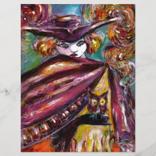 FAUST/Mysterik mask med tricorn och Uggla