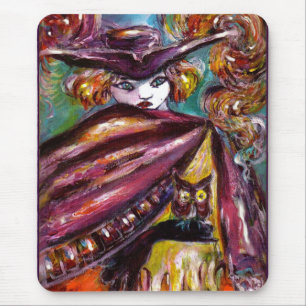 FAUST/Mysterik mask med tricorn och Uggla Musmatta