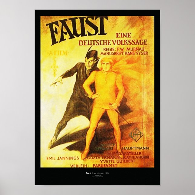 Faust Restored Adaptation Poster (Framsidan)