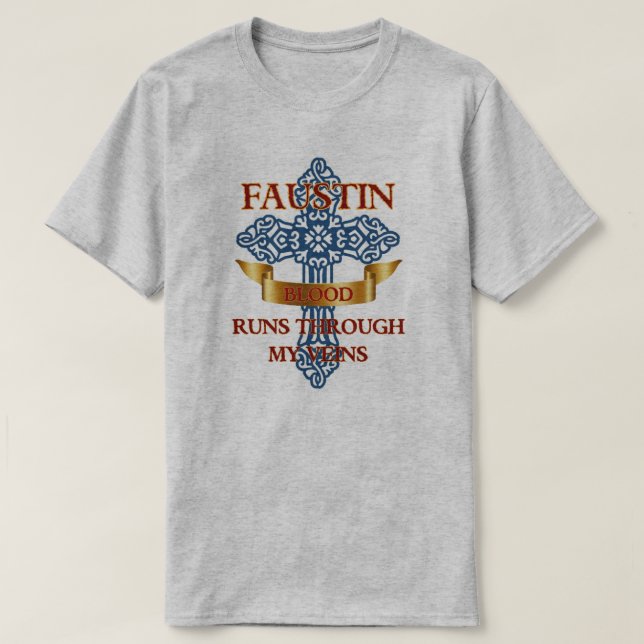 Faustin Blood Shirt Tröja (Design framsida)