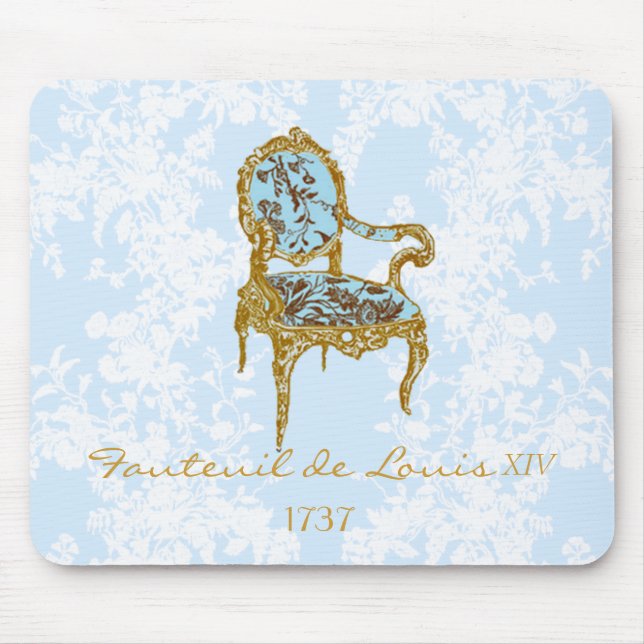 Fauteuil de Louis XVI ~French Chai…, - Skräddarsy Musmatta (Framsidan)