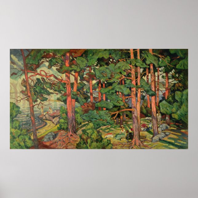 Fauve Landscape, 1910 Poster (Framsidan)