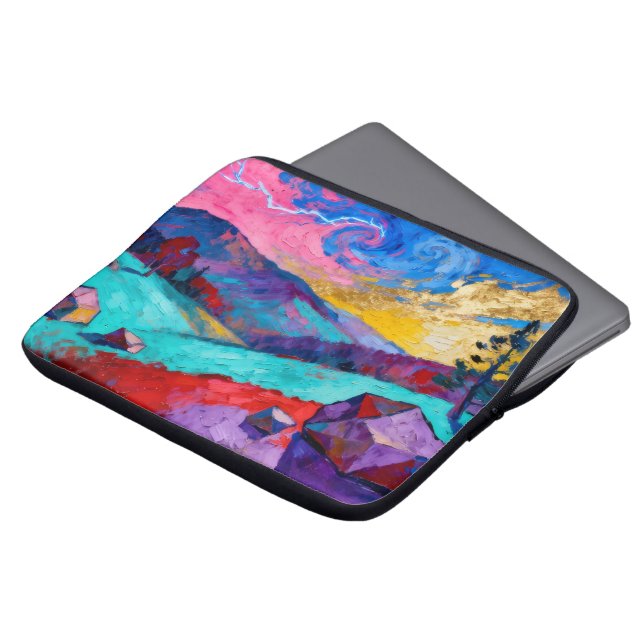 Fauvism Laptop Fodral (Framsida topp)