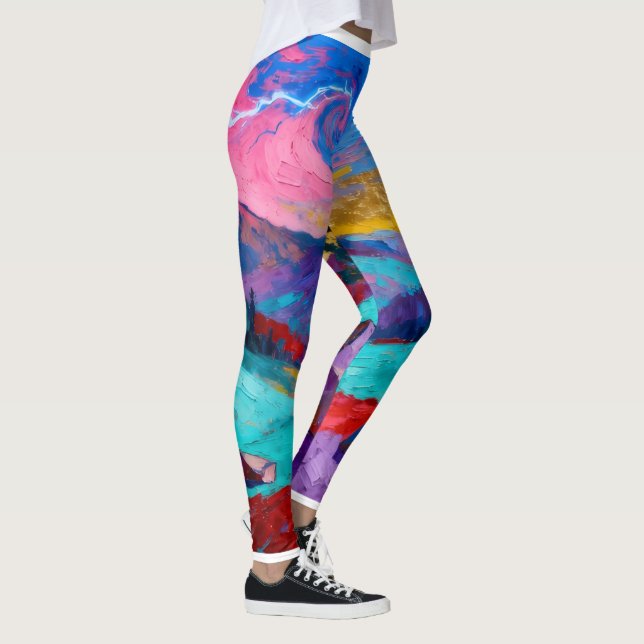 Fauvism Leggings (Höger)