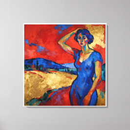 Fauvismo Canvastryck