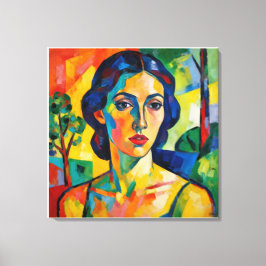 Fauvismo Canvastryck