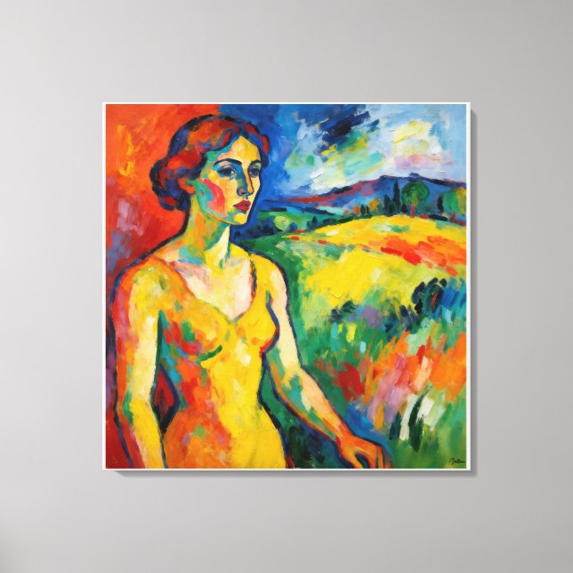 Fauvismo Canvastryck (Framsida)