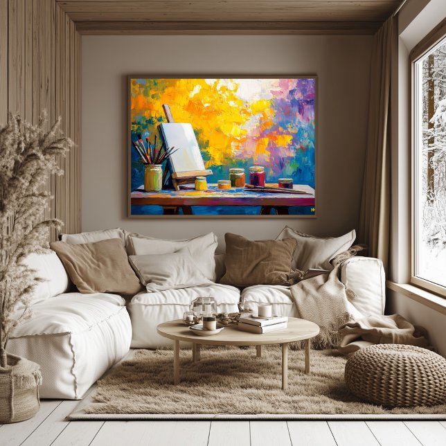 Fauvist Artists Studio Art Print - Kreativ Poster (Skapare uppladdad)