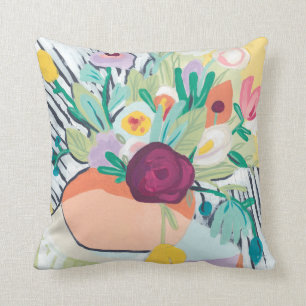 Fauvist Blommigt II Kudde