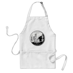 Faux Alabama State Quarter Spirit of Courage Förkläde