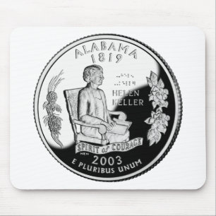 Faux Alabama State Quarter Spirit of Courage Musmatta