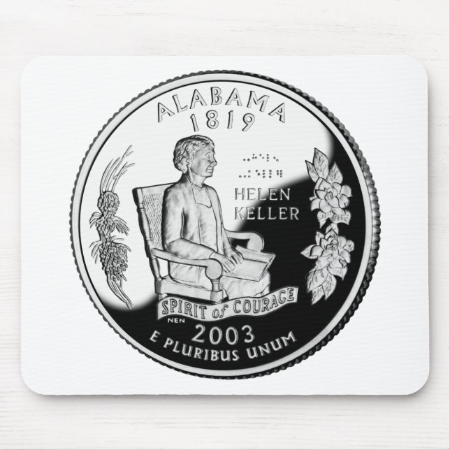 Faux Alabama State Quarter Spirit of Courage Musmatta (Framsidan)