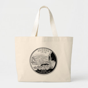 Faux Arizona State Quarter Grand Canyon State Jumbo Tygkasse
