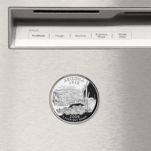 Faux Arizona State Quarter Grand Canyon State Magnet