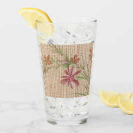 Faux Bamboo Mat Original Art Glass Glaskopp