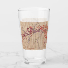 Faux Bamboo Original Art Glass Tumbler Glaskopp