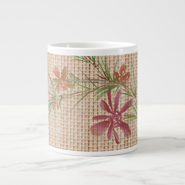 Faux Bamboo Original Art Jumbo Mugg (Framsidan)