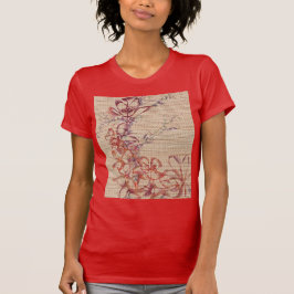 Faux Bamboo Original Art Yoga Mat T Shirt