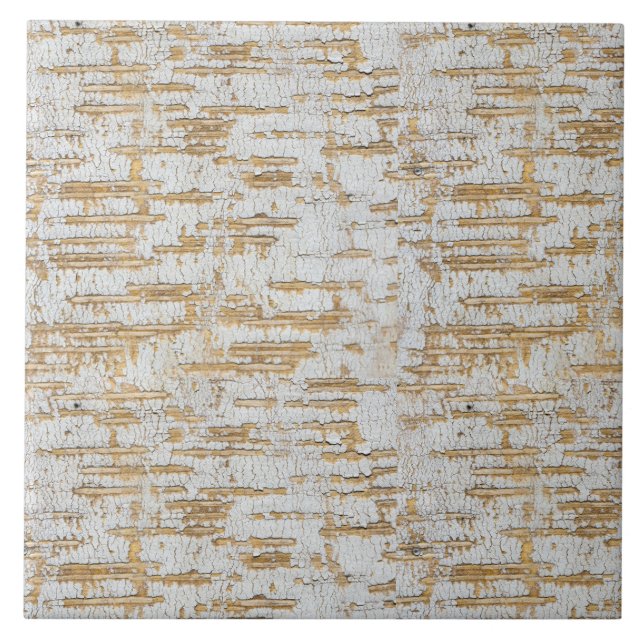 Faux Birchbark Kakelplatta (Framsidan)