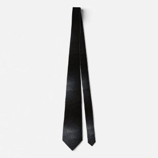 Faux Black Distress Leather Slips