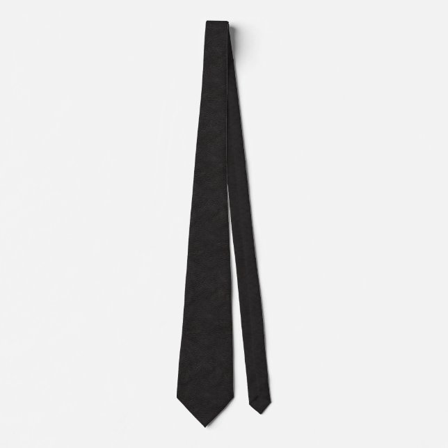 Faux Black Leather Slips (Framsida)