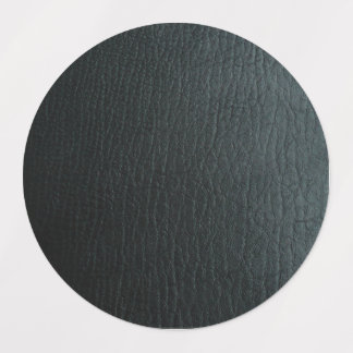 Faux Black Leather Struktur Klistermärke