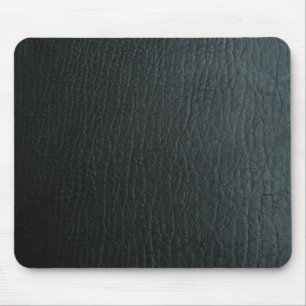 Faux Black Leather Struktur Musmatta