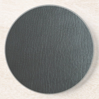 Faux Black Leather Struktur Underlägg