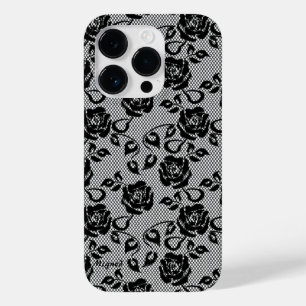 Faux Black Snöre Ro Fishnet iphone case