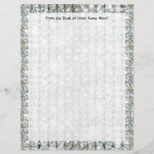 Faux Bling Anpassningsbar Letterhead Stationery Pa