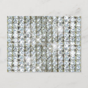 Faux Bling Vykort