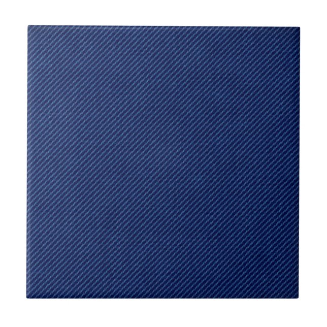 Faux Blue Jeans Design Ceramic Tile Kakelplatta (Framsidan)