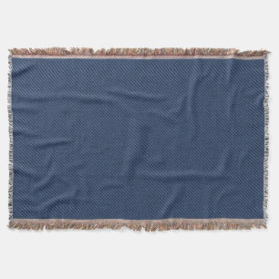 Faux Blue Jeans Fabric Throw Blanket Filt