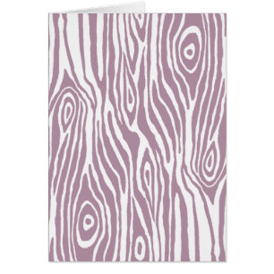 Faux Bois Hälsningskort