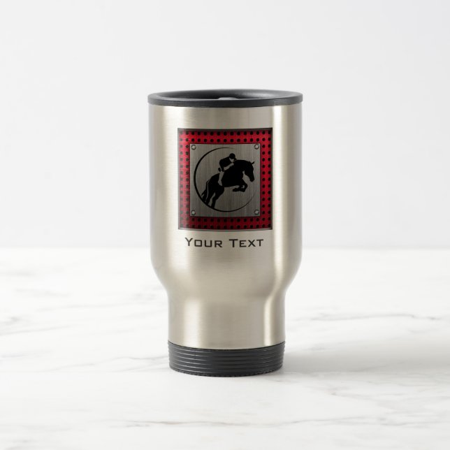 Faux borstad Aluminum Equestrian. Resemugg (Center)