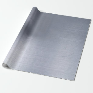 Faux borstade favoritfärger för aluminium presentpapper