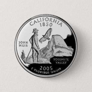 Faux California State Quarter Yosemite Valley Muir Knapp