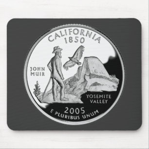 Faux California State Quarter Yosemite Valley Muir Musmatta