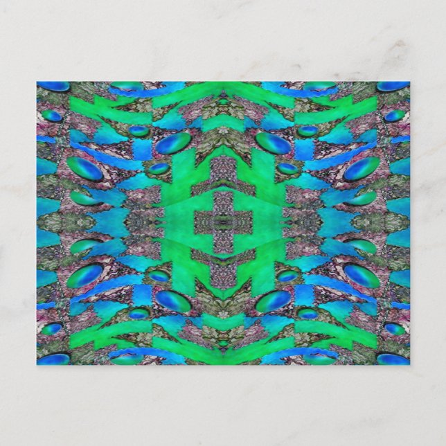 Faux Celtic Kor vykort (Framsida)