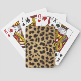 Faux Cheetah Skin Casinokort