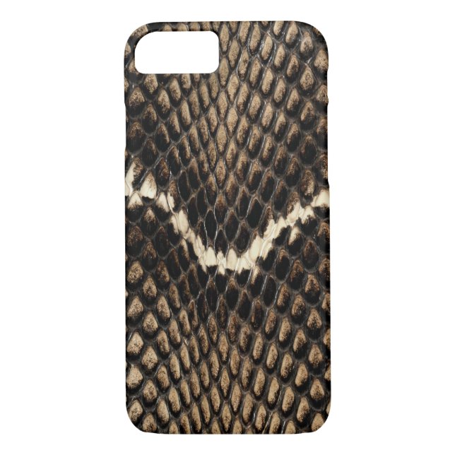 Faux Cobra Snake Skin Case-Mate iPhone Skal (Baksida)