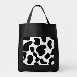 Faux Cowhide Mönster Tygkasse