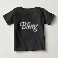 Faux diamant på svart Bling-design 