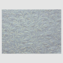 Faux Embossed Leafy Decoupage-papper