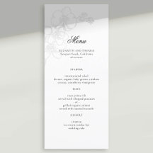 Faux Embossed Orchid Modern Classic Bröllop