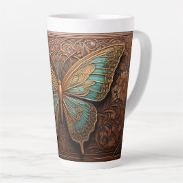 Faux Embossed Wood Butterfly
