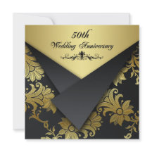 FAUX Flaps Blommig 50-årsjubileum Inbjudan