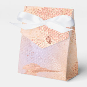 Faux Foil Ro Guld och Serenity Paint Struktur Presentaskar